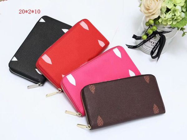 designer women classic wallets luxury lady brand wallet fashion temperament gift handbags nice present women, Red;black
designer women classic wallets luxury lady brand wallet fashion temperament gift handbags nice present women, Red;black