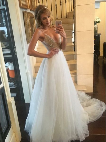 white lace summer beach deep v neck a-line bridal dresses sleeveless 2019 summer beach wedding dress plus size floor length
white lace summer beach deep v neck a-line bridal dresses sleeveless 2019 summer beach wedding dress plus size floor length