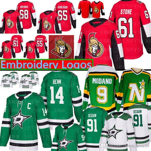 Ottawa Senators Jersey Men's #61 Mark Stone 65 Erik Karlsso 68 Mike Hoffman Hockey Jerseys Dallas Stars 14 Jamie Benn stitched Embroide
Ottawa Senators Jersey Men's #61 Mark Stone 65 Erik Karlsso 68 Mike Hoffman Hockey Jerseys Dallas Stars 14 Jamie Benn stitched Embroide