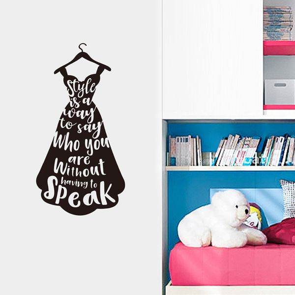 fashion dress letters wall stickers for girl rooms bedroom showcase decoration home mural art decals personality stickers
fashion dress letters wall stickers for girl rooms bedroom showcase decoration home mural art decals personality stickers
