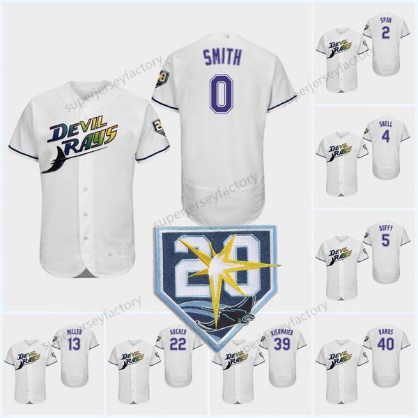 1998 Inaugural Season jerseys 20th Anniversary patch 39 Kevin Kiermaier 22 Chris Archer 2 Denard Span 11 Ryan Schimpf 70 Jake Bauers Jerseys
1998 Inaugural Season jerseys 20th Anniversary patch 39 Kevin Kiermaier 22 Chris Archer 2 Denard Span 11 Ryan Schimpf 70 Jake Bauers Jerseys