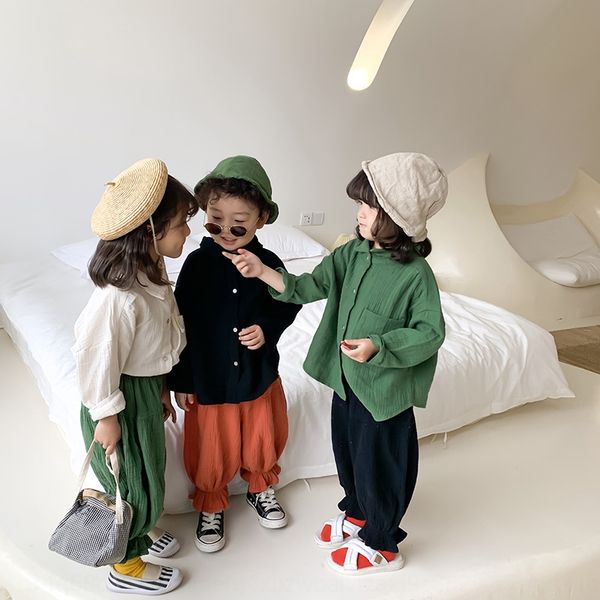 gagyr left and left clothing prince children's clothing 2020 autumn children's gauze shirt boys and girls double-layer gauze shirt, White;black
gagyr left and left clothing prince children's clothing 2020 autumn children's gauze shirt boys and girls double-layer gauze shirt, White;black