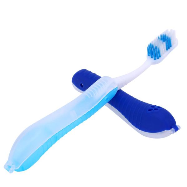 dark blue foldable toothbrush compact fold folding tooth brush camping hiking outdoor easy to take adults tooth cleaning tool
dark blue foldable toothbrush compact fold folding tooth brush camping hiking outdoor easy to take adults tooth cleaning tool