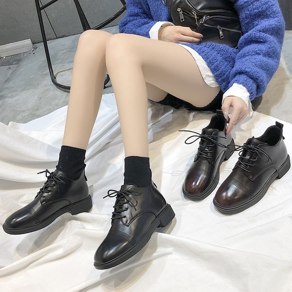 shoes on heels british style casual female sneakers oxfords women's flats autumn modis square toe retro winter new preppy, Black
shoes on heels british style casual female sneakers oxfords women's flats autumn modis square toe retro winter new preppy, Black