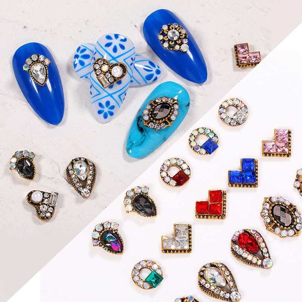 nail art decorations 10 pcs retro colorful heart metal rhinestone 3d beautiful studs jewelry diy for accessories, Silver;gold
nail art decorations 10 pcs retro colorful heart metal rhinestone 3d beautiful studs jewelry diy for accessories, Silver;gold