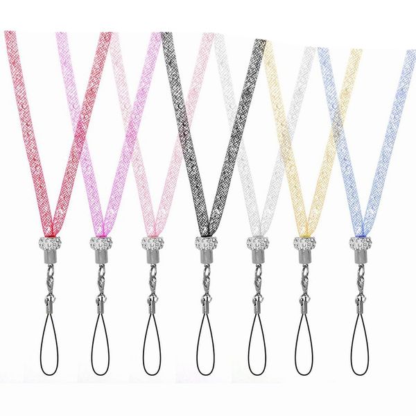 Lanyard Strap Crystal Neck Strap for Cellphones Phone Cases Keys Necklaces Rhinestone Keychain
Lanyard Strap Crystal Neck Strap for Cellphones Phone Cases Keys Necklaces Rhinestone Keychain