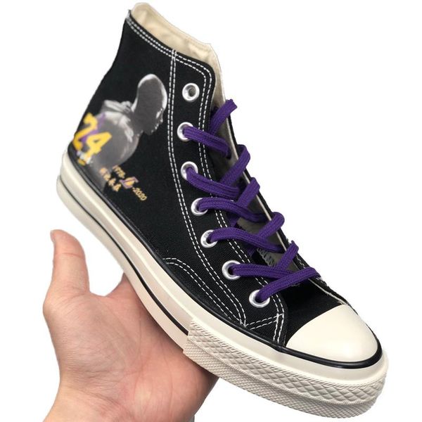 new mamba mentality 1970s play chuck 70 all star canvas sneakers skate shoes classic 1970 new men women casual shoes jointly name skateboard, Black
new mamba mentality 1970s play chuck 70 all star canvas sneakers skate shoes classic 1970 new men women casual shoes jointly name skateboard, Black