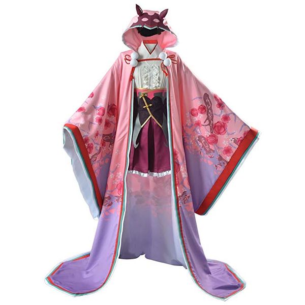 fate grand order osakabehime косплей костюм fgo ассасин косплей платье кимоно, Black
fate grand order osakabehime косплей костюм fgo ассасин косплей платье кимоно, Black