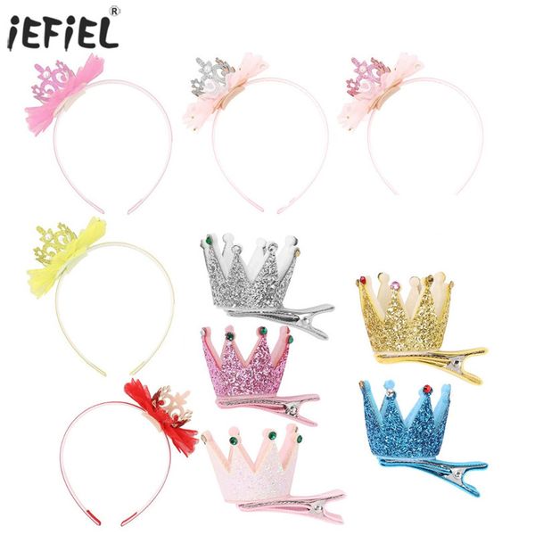cute crown flower baby hair clips fashion shiny tiara crown girl's headwear birthday party wedding baby hair band accessories, Slivery;white
cute crown flower baby hair clips fashion shiny tiara crown girl's headwear birthday party wedding baby hair band accessories, Slivery;white