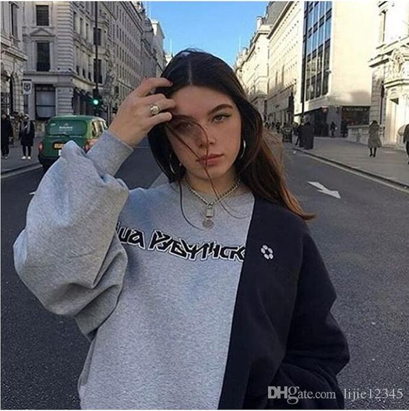 2018 new brand hoodie gosha rubchinskiy pullover sweatshirt outdoor casual stitching street sweater o-neck long sleeve hoodies, Black
2018 new brand hoodie gosha rubchinskiy pullover sweatshirt outdoor casual stitching street sweater o-neck long sleeve hoodies, Black