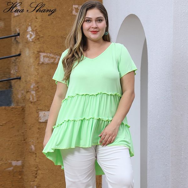 loose oversize plus size blouse women summer v neck short sleeve solid ruffles long blouse big size ladies tunic irregular, White
loose oversize plus size blouse women summer v neck short sleeve solid ruffles long blouse big size ladies tunic irregular, White