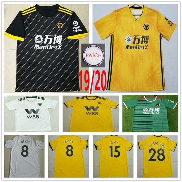 2019 2020 Wolverhampton Soccer Jerseys Wanderers 7 CAVALEIRO 8 NEVES 15 BOLY Custom 19 20 Yellow White Black Adult and Kids Football Shirt
2019 2020 Wolverhampton Soccer Jerseys Wanderers 7 CAVALEIRO 8 NEVES 15 BOLY Custom 19 20 Yellow White Black Adult and Kids Football Shirt