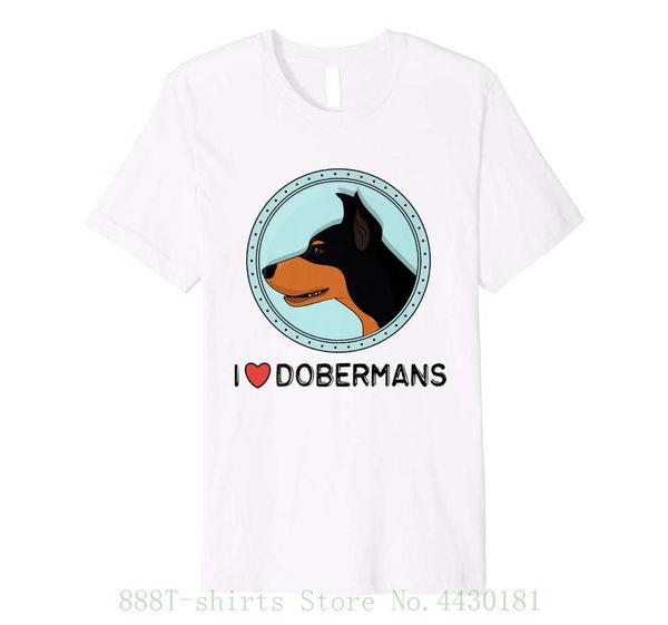 women's tee i love dobermans t shirt doberman owner cool dog gift femme harajuku funny tee, White
women's tee i love dobermans t shirt doberman owner cool dog gift femme harajuku funny tee, White