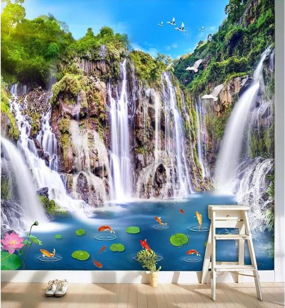 3d room wallpaper custom p non-woven mural landscape waterfall wooden bridge 3d landscape background wall wallpaper for walls 3 d
3d room wallpaper custom p non-woven mural landscape waterfall wooden bridge 3d landscape background wall wallpaper for walls 3 d