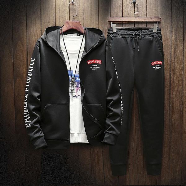 2019 men sportswear hoodie and sweatshirts black white autumn winter jogger sporting suit mens sweat suits tracksuits set plus size mt3, Gray
2019 men sportswear hoodie and sweatshirts black white autumn winter jogger sporting suit mens sweat suits tracksuits set plus size mt3, Gray