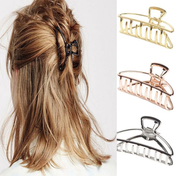 2020 women girls geometric hair claw clamps hair crab moon shape clip claws solid color accessories hairpin large/mini size
2020 women girls geometric hair claw clamps hair crab moon shape clip claws solid color accessories hairpin large/mini size