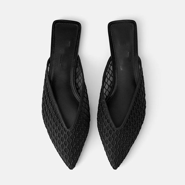 genshuo women slippers slip on slides fashion mule shoes breathable black hollow mesh flat shoes sandals mujer 2020 slipper
genshuo women slippers slip on slides fashion mule shoes breathable black hollow mesh flat shoes sandals mujer 2020 slipper
