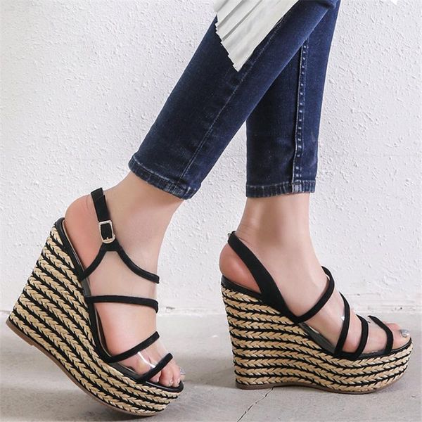 new women back strap genuine leather platform wedges high heel gladiator sandals female open toe party pumps shoes oxfords shoes, Black
new women back strap genuine leather platform wedges high heel gladiator sandals female open toe party pumps shoes oxfords shoes, Black