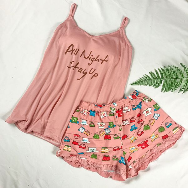 women sleepwear femme lingeries summer cotton sleepwear women pajamas home clothes for women shorts suits clothes kawai two piece shorts, Black;red
women sleepwear femme lingeries summer cotton sleepwear women pajamas home clothes for women shorts suits clothes kawai two piece shorts, Black;red