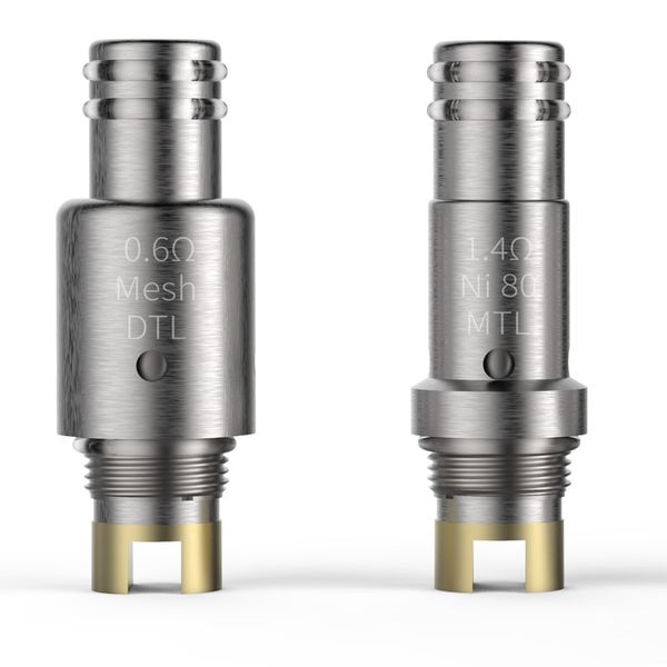 Authentic Pasito Coil fit Smoant Pasito Pod vape cartridges e cigarette MTL 1.4ohm DTL 0.6ohm RBA Single coils head DHL