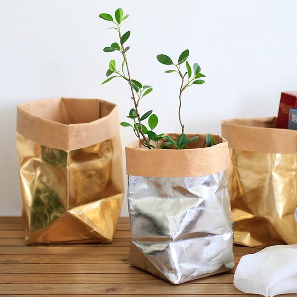 reuse cosmetics organizer kraft paper bags multifunction home storage bag washable kraft paper bag plant flowers pots vase
reuse cosmetics organizer kraft paper bags multifunction home storage bag washable kraft paper bag plant flowers pots vase