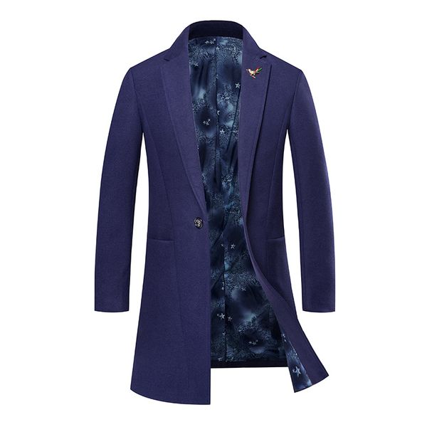 xmy3dwx men's winter grade warmth a button business woolen cloth coat/male pure color slim fit leisure long jackets s-xxxl, Black
xmy3dwx men's winter grade warmth a button business woolen cloth coat/male pure color slim fit leisure long jackets s-xxxl, Black