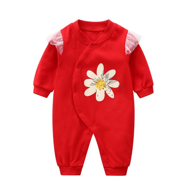 Spring New Red Baby Coveralls Korean-Style Long-Sleeve Baby Climbing Clothes for Men And Women Baby Autumn Nursing Romper
Spring New Red Baby Coveralls Korean-Style Long-Sleeve Baby Climbing Clothes for Men And Women Baby Autumn Nursing Romper