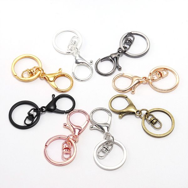 1pc popular key hook lobster clasp long key ring popular classic 30mm chain 70mm sale, Silver
1pc popular key hook lobster clasp long key ring popular classic 30mm chain 70mm sale, Silver