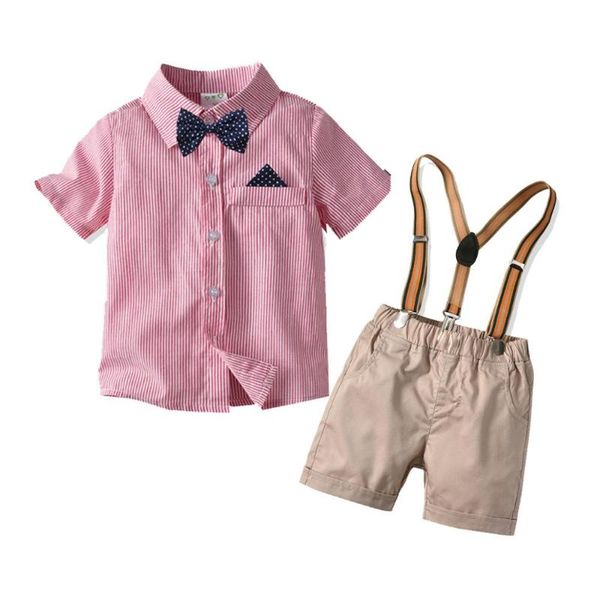 baby boys clothes kids gentleman set summer white&pink striped suit shirt suspenders shorts formal toddler boys clothes 1-6years
baby boys clothes kids gentleman set summer white&pink striped suit shirt suspenders shorts formal toddler boys clothes 1-6years