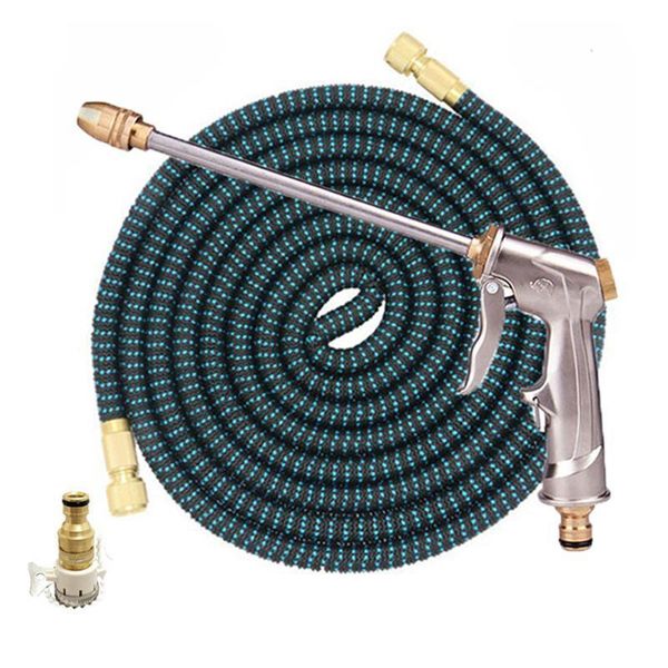 25ft-75ft garden hose with metal long lances water gun drip irrigation expandable magic flexible watering hoses plastic pipe 
25ft-75ft garden hose with metal long lances water gun drip irrigation expandable magic flexible watering hoses plastic pipe