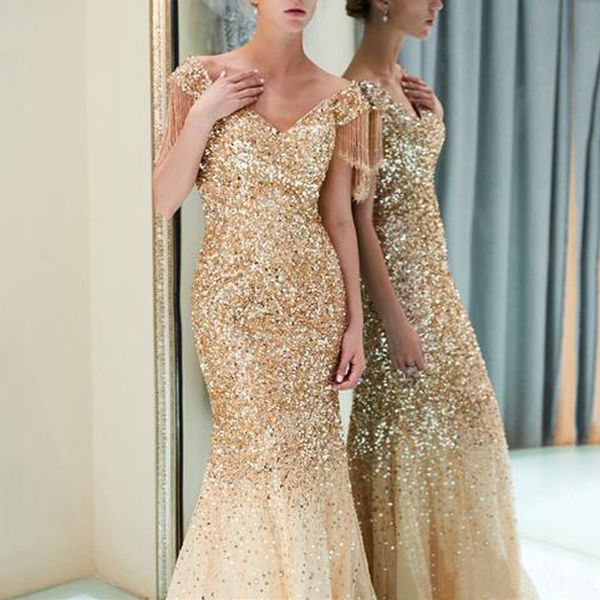 2019 new women showback party elegant deresses deep v sleeveless neckless long maxi gold dress vestidos, Black;gray
2019 new women showback party elegant deresses deep v sleeveless neckless long maxi gold dress vestidos, Black;gray