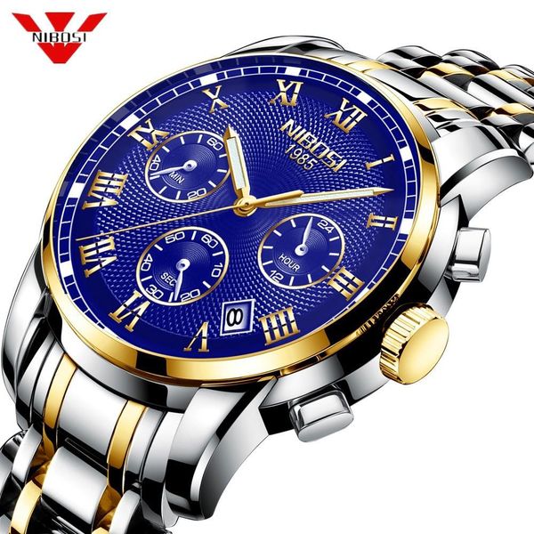 nibosi brand luxury men watch 30m waterproof date clock male sports watches men quartz casual wrist watch relogio masculino, Slivery;brown
nibosi brand luxury men watch 30m waterproof date clock male sports watches men quartz casual wrist watch relogio masculino, Slivery;brown