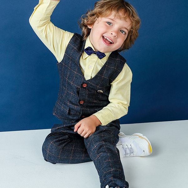 2019 leisure boy's gentleman clothes belt school waistcoat for gentle drop shipping, White
2019 leisure boy's gentleman clothes belt school waistcoat for gentle drop shipping, White