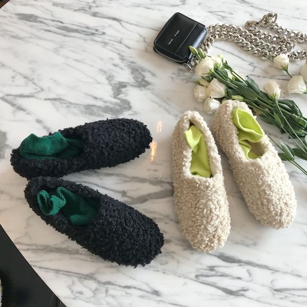 wool shoes woman shallow slip on flats loafers winter round toe fur shoes casual slides zapatos mujer black apricot
wool shoes woman shallow slip on flats loafers winter round toe fur shoes casual slides zapatos mujer black apricot