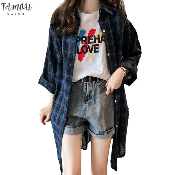 summer womens blouses shirt plaid 2020 bf long sleeve plus size long section women plaids shirts red blue yellow white
summer womens blouses shirt plaid 2020 bf long sleeve plus size long section women plaids shirts red blue yellow white
