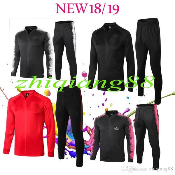 2018/19 mbappe tracksuit training suit mbappe jacket cavani soccer jerseys kit verratt football jacket tracksuit set, Black
2018/19 mbappe tracksuit training suit mbappe jacket cavani soccer jerseys kit verratt football jacket tracksuit set, Black