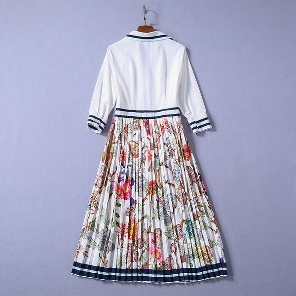 fashisummer ins wholesale runway new hign-end lapel neck long sleeves panelled print floral button pleated dresses, Black;gray
fashisummer ins wholesale runway new hign-end lapel neck long sleeves panelled print floral button pleated dresses, Black;gray