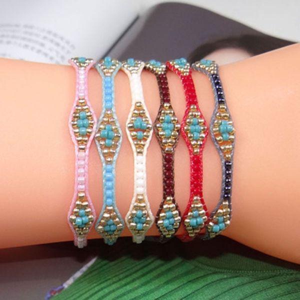 2019 original rice beads woven bracelet bohemian color hand-woven bracelet manufacturers wholesale, Black
2019 original rice beads woven bracelet bohemian color hand-woven bracelet manufacturers wholesale, Black
