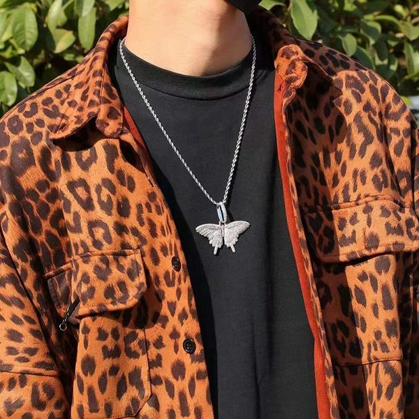 iced out butterfly pendant necklaces for men women luxury designer mens bling diamond animal pendants gold pink necklace jewelry love gift, Silver
iced out butterfly pendant necklaces for men women luxury designer mens bling diamond animal pendants gold pink necklace jewelry love gift, Silver
