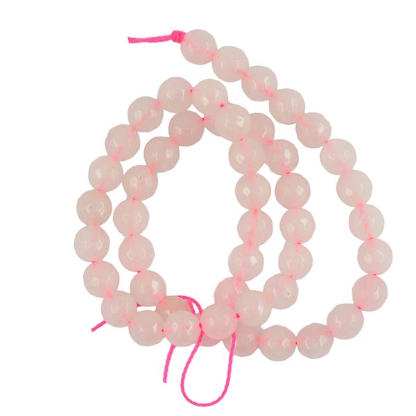 8mm pink faceted round quartz gemstone loose spacer beads 15'' strand craft for jewelry making
8mm pink faceted round quartz gemstone loose spacer beads 15'' strand craft for jewelry making