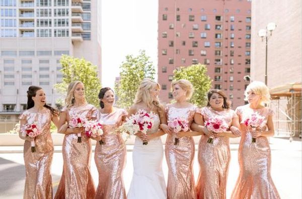 sparkly rose gold long bridesmaid dresses with sleeve bling bling sequins full length v-neck junior wedding guest party dress, White;pink
sparkly rose gold long bridesmaid dresses with sleeve bling bling sequins full length v-neck junior wedding guest party dress, White;pink