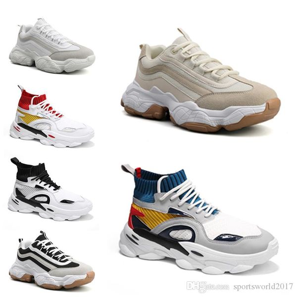 non-brand men running shoes fashion sock shoes platform dad chaussures mens trainers walking athletic sport sneakers vintage 40-44 item 14, White;red
non-brand men running shoes fashion sock shoes platform dad chaussures mens trainers walking athletic sport sneakers vintage 40-44 item 14, White;red