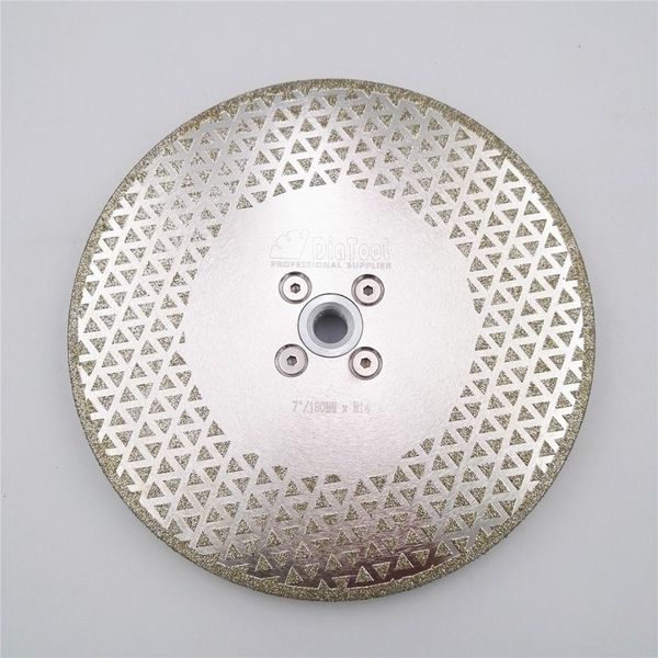 shdiatool 1pc electroplated diamond cutting & grinding disc granite marble both side coated diamond blade
shdiatool 1pc electroplated diamond cutting & grinding disc granite marble both side coated diamond blade