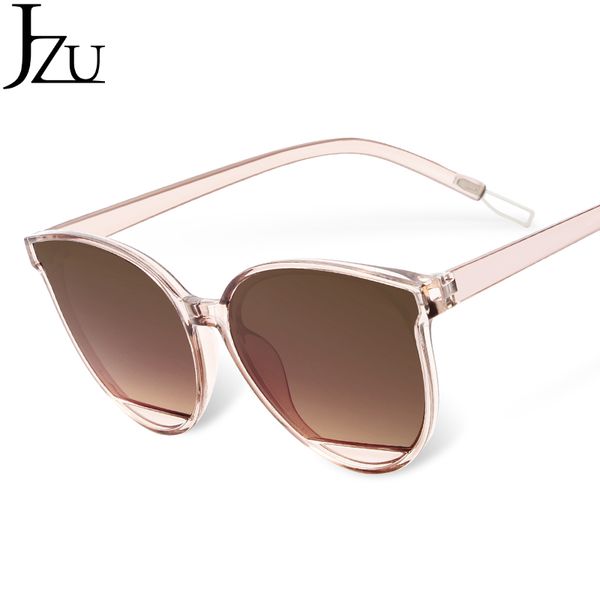 jzu 2020 new fashion sunglasses women vintage metal eyeglasses mirror classic oversized feminino uv400, White;black
jzu 2020 new fashion sunglasses women vintage metal eyeglasses mirror classic oversized feminino uv400, White;black