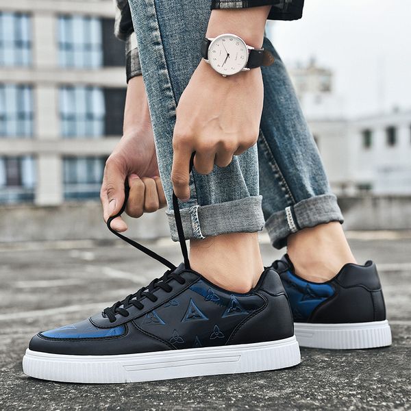 spring casual shoes mens anti slip fashion men sneakers comfortable pu leather men shoes good quality, Black
spring casual shoes mens anti slip fashion men sneakers comfortable pu leather men shoes good quality, Black