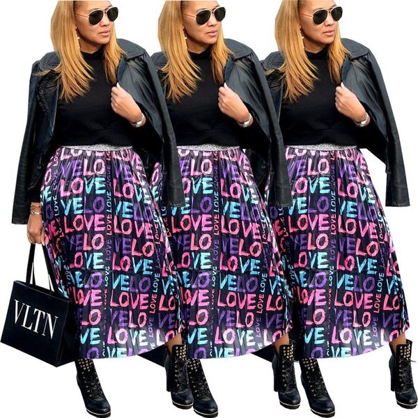 summer spring womens designer skirts letter printed ankle length pleated skirts fashion fresh sweet style female clothing, Black
summer spring womens designer skirts letter printed ankle length pleated skirts fashion fresh sweet style female clothing, Black