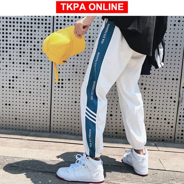 men streetwear joggers pants 2020 mens harajuku hip hop sweartpants male side striped joggers spring white track pants, Black
men streetwear joggers pants 2020 mens harajuku hip hop sweartpants male side striped joggers spring white track pants, Black