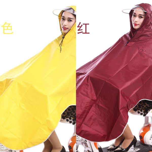 poncho small electric vehicle raincoat single big brim electric bicycle bicycle luminous raincoat, Red;brown
poncho small electric vehicle raincoat single big brim electric bicycle bicycle luminous raincoat, Red;brown