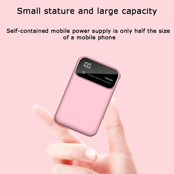new selling super mini 10000mah power bank phone accessories intelligent touch screen digital display portable charger
new selling super mini 10000mah power bank phone accessories intelligent touch screen digital display portable charger