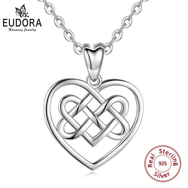 eudora 925 sterling silver irish knot good luck pendant necklace celtics love knot pendants engagement jewelry for women cyd090
eudora 925 sterling silver irish knot good luck pendant necklace celtics love knot pendants engagement jewelry for women cyd090
